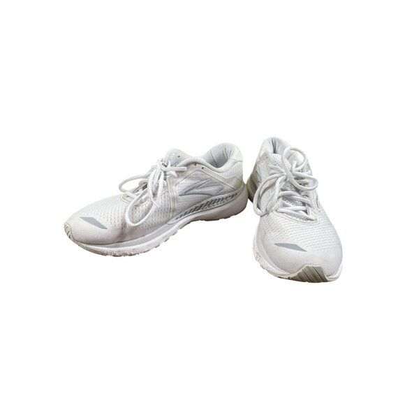 Brooks Adrenaline GTS 20 Womens White Running Shoes Size 9.5B SKU 8562 - Picture 2 of 11
